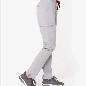 Figs Women's Cement Yola™ - Petite Skinny Scrub Pants 2.0 - XS - Petite / Cement